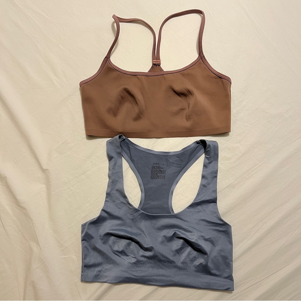 Auden Women's Mauve and Dusty Blue Bralettes